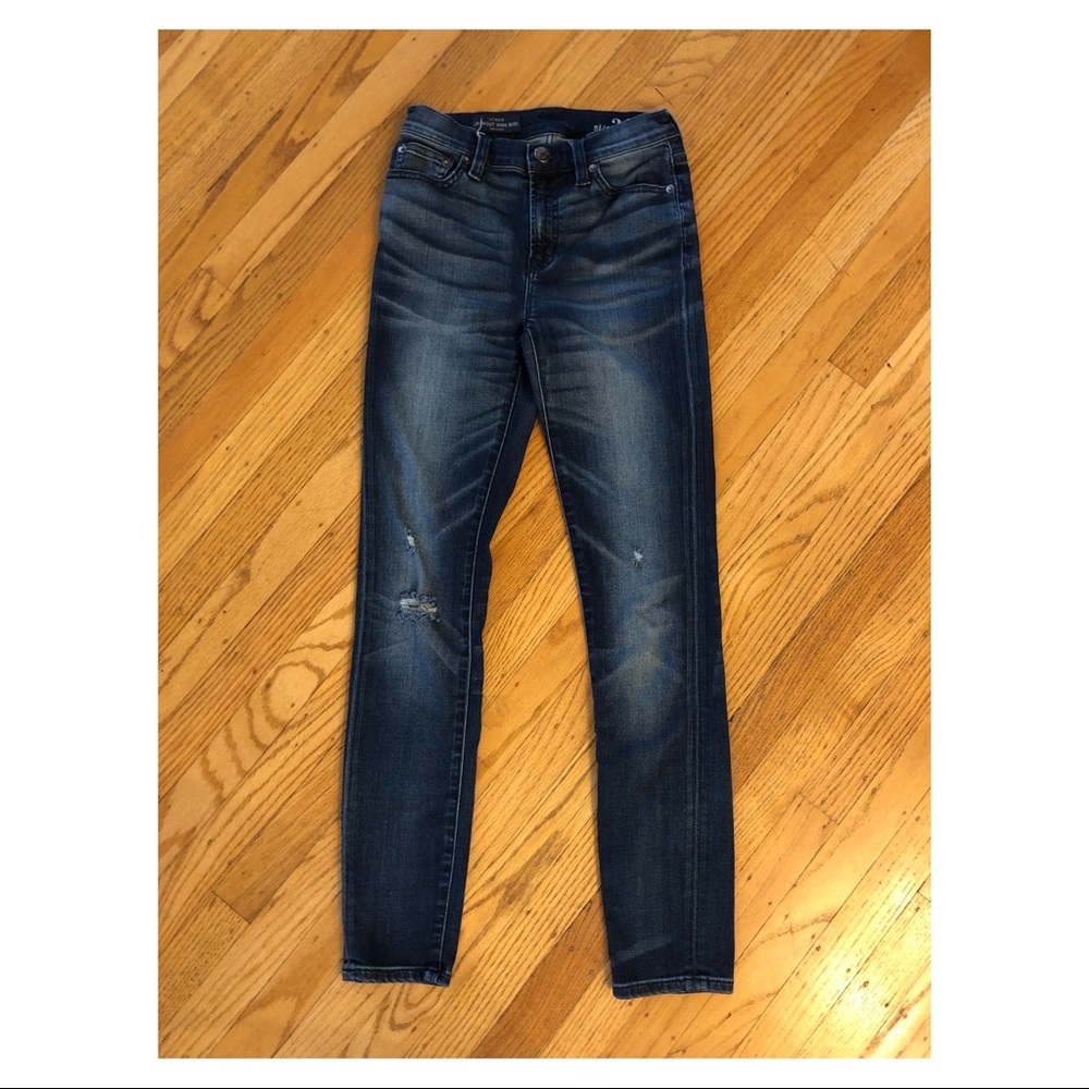 J.Crew Lookout High-Rise Destroyed Denim 24